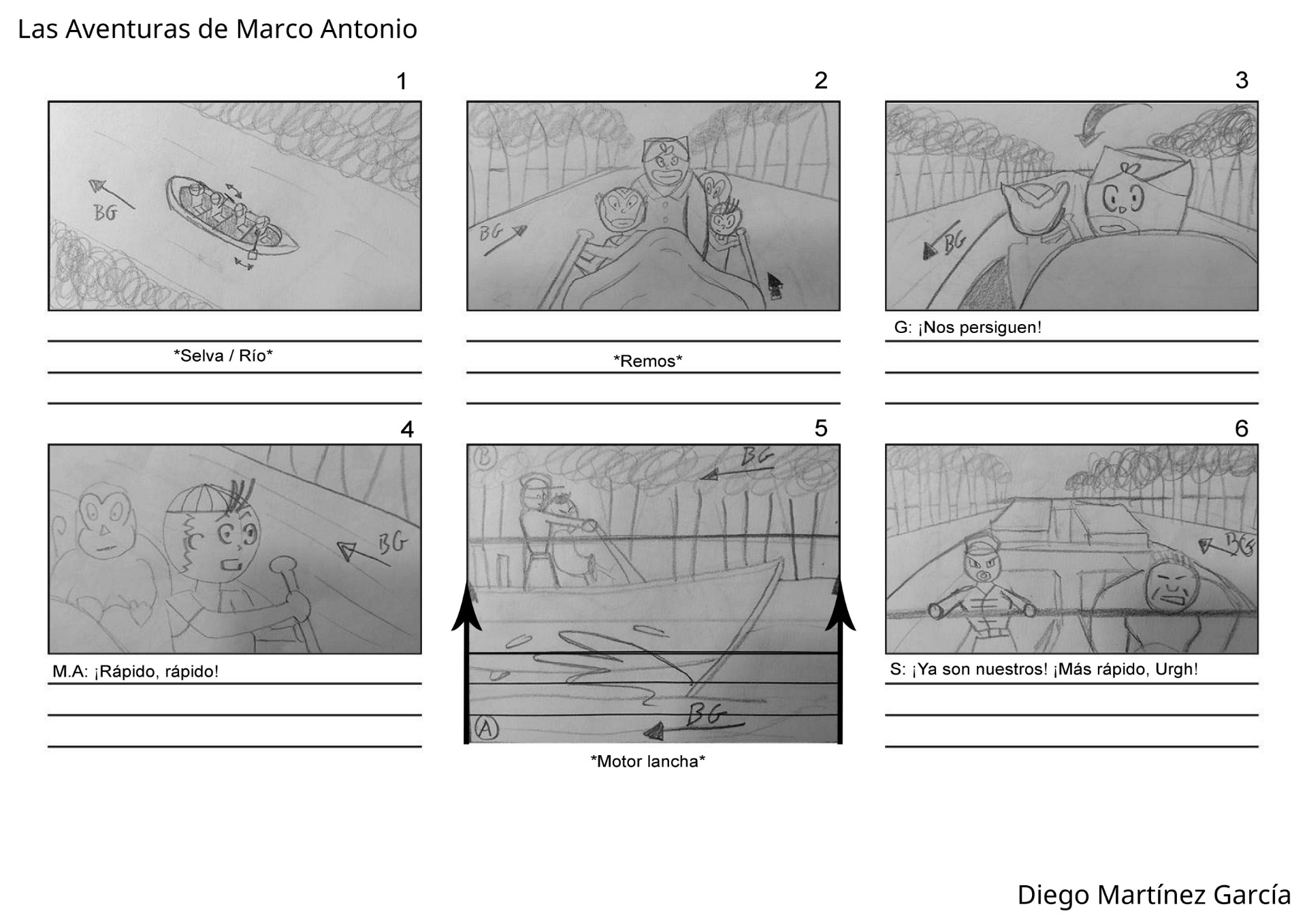 Las aventuras de Marco Antonio